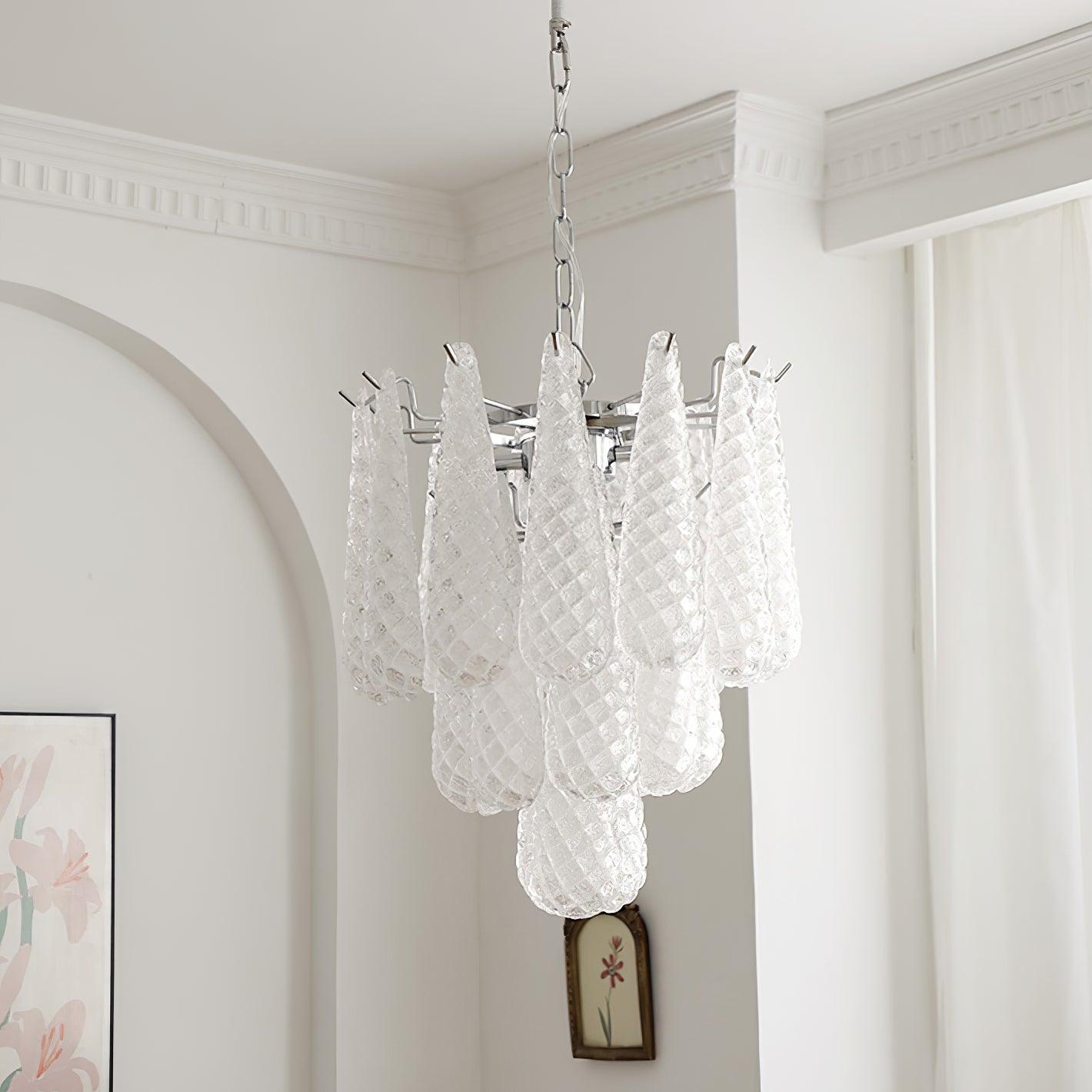 Grid_Glass_Waterfall_Chandelier_2