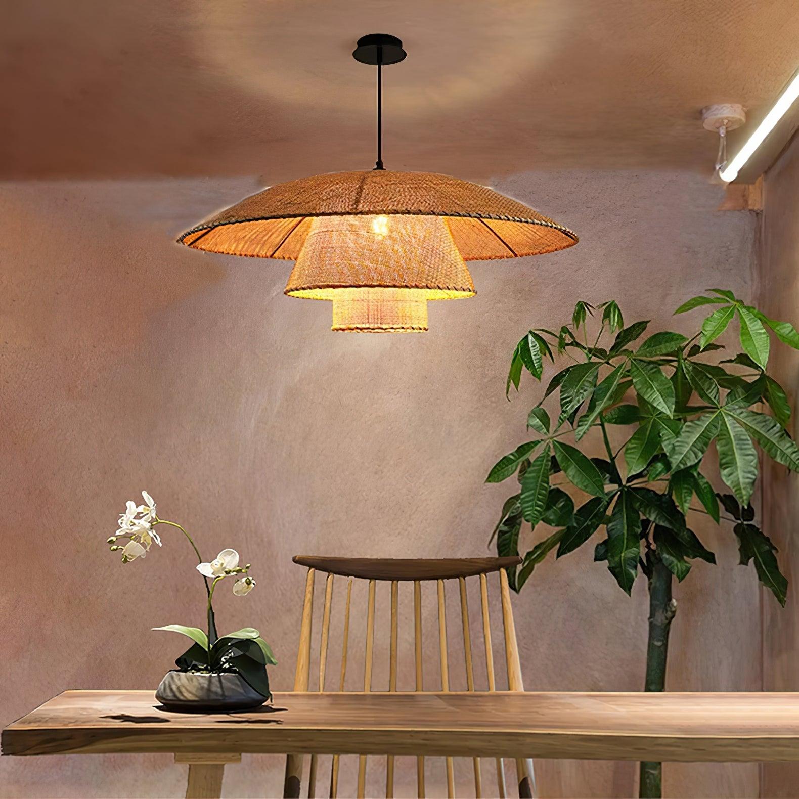 Hat_Weave_Rattan_Pendant_Lamp_1