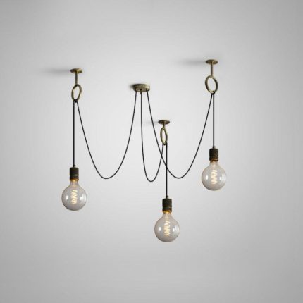 Industrial Spider Chandelier