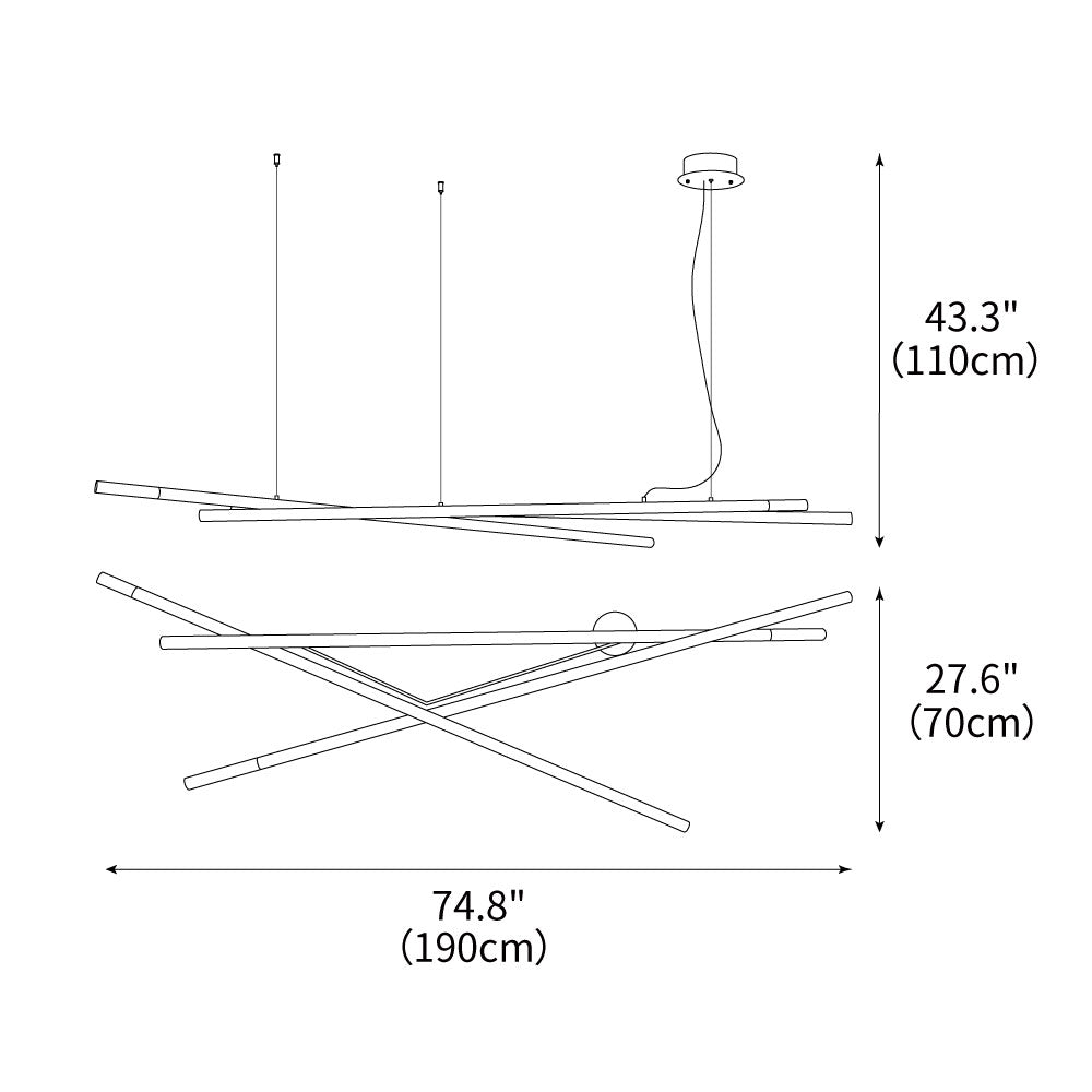 Intersection-Chandelier
