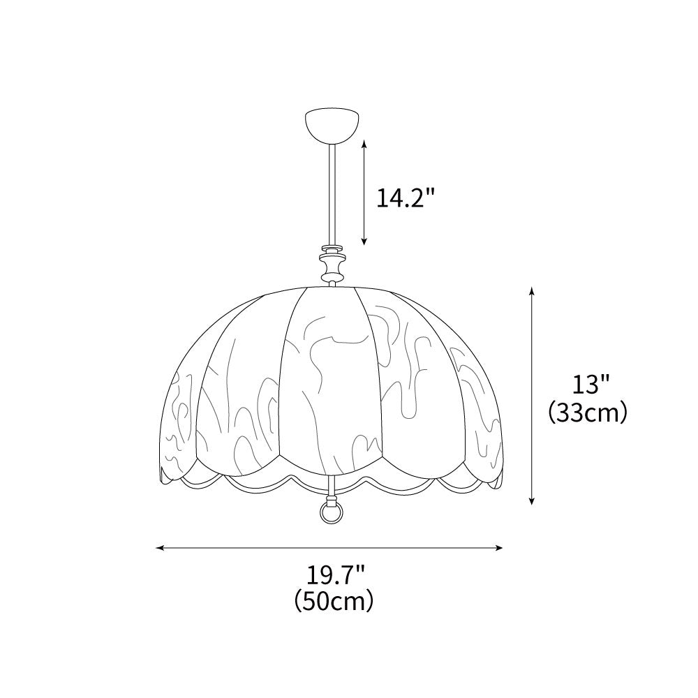 Ivory-Bloom-Pendant-Light