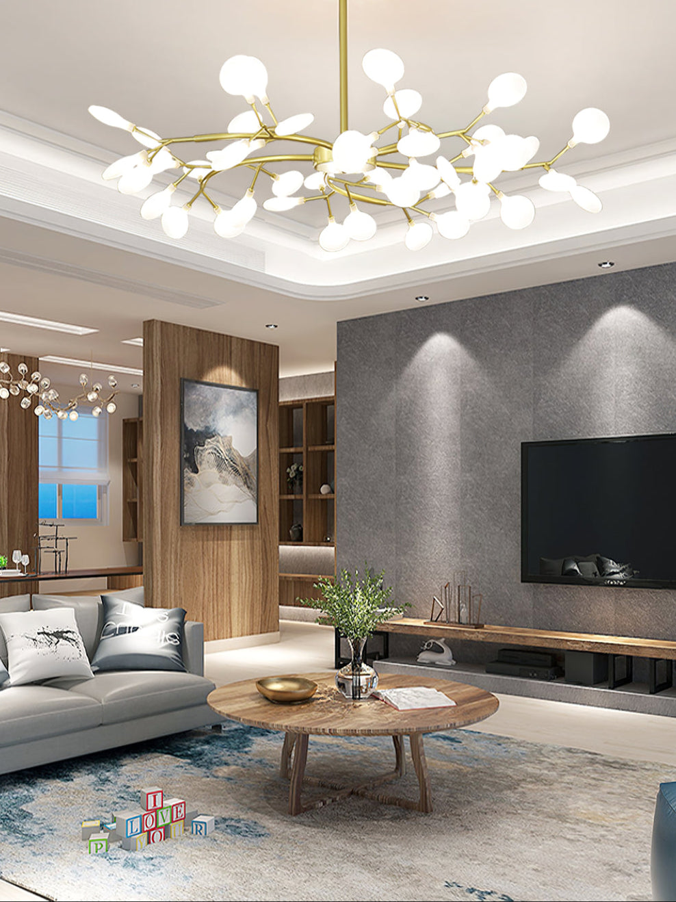 LED_Firefly_Sputnik_Chandelier_1