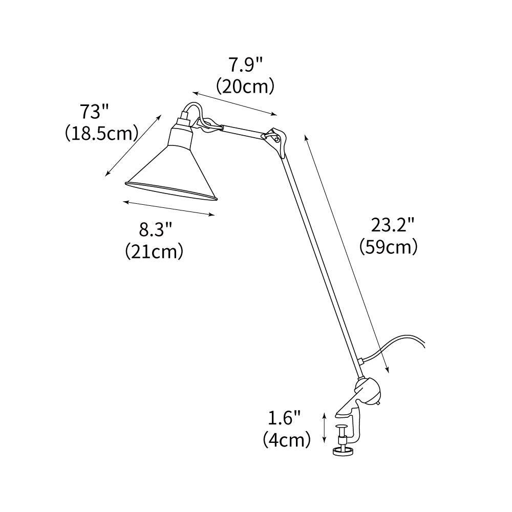 Lampe-Gras-N201-Clip-on-Table-Lamp