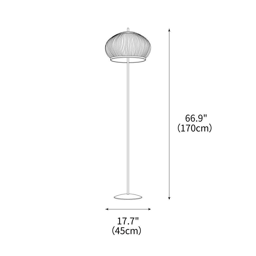 Lantern-Knit-Floor-Lamp