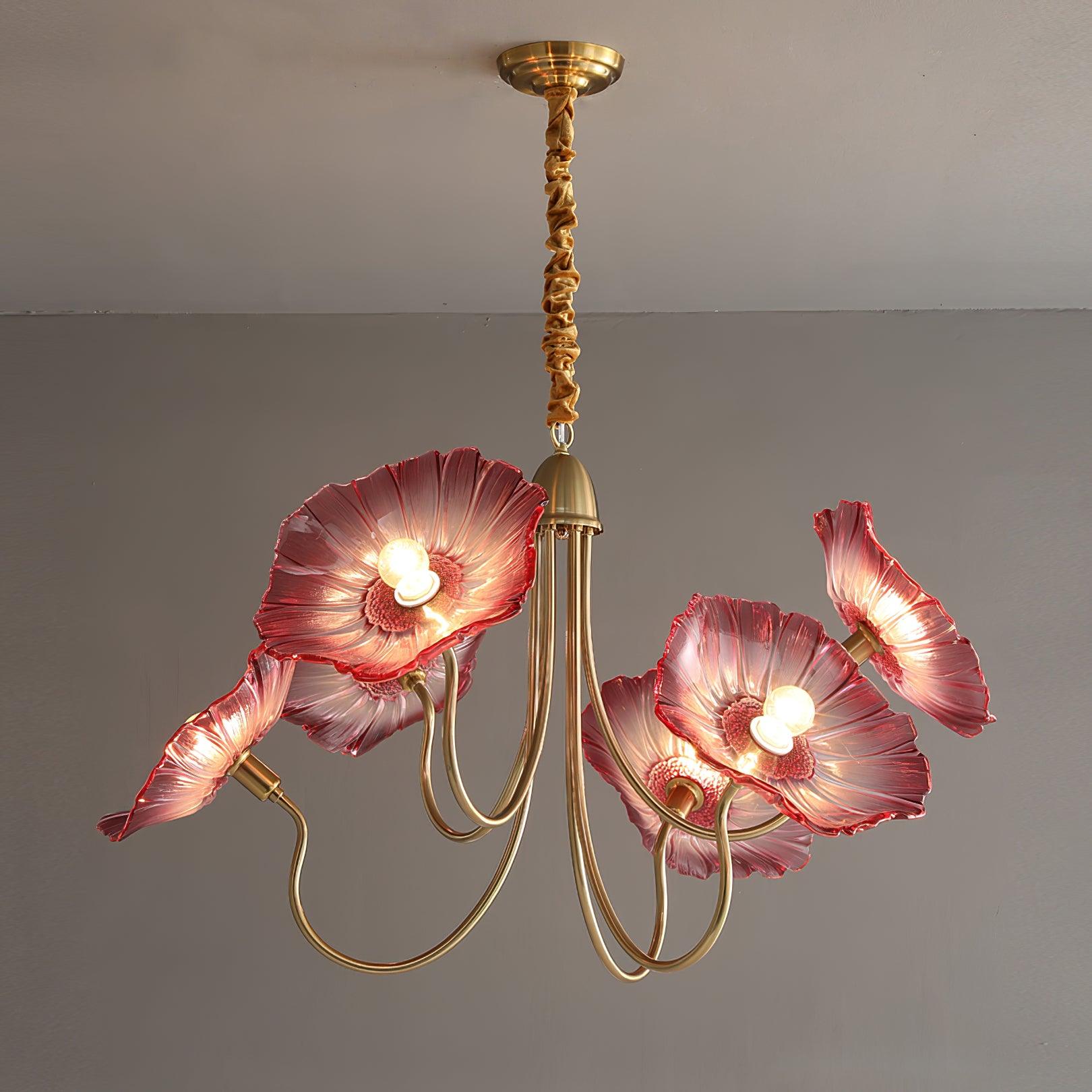 Lotus_Leaf_Glass_Chandelier._7