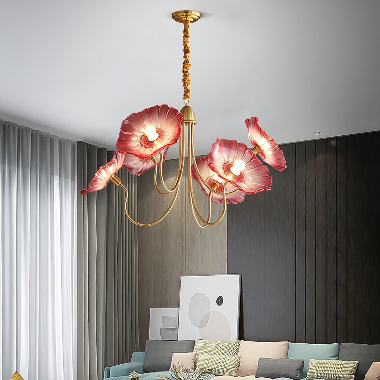 Lotus_Leaf_Glass_Chandelier_10