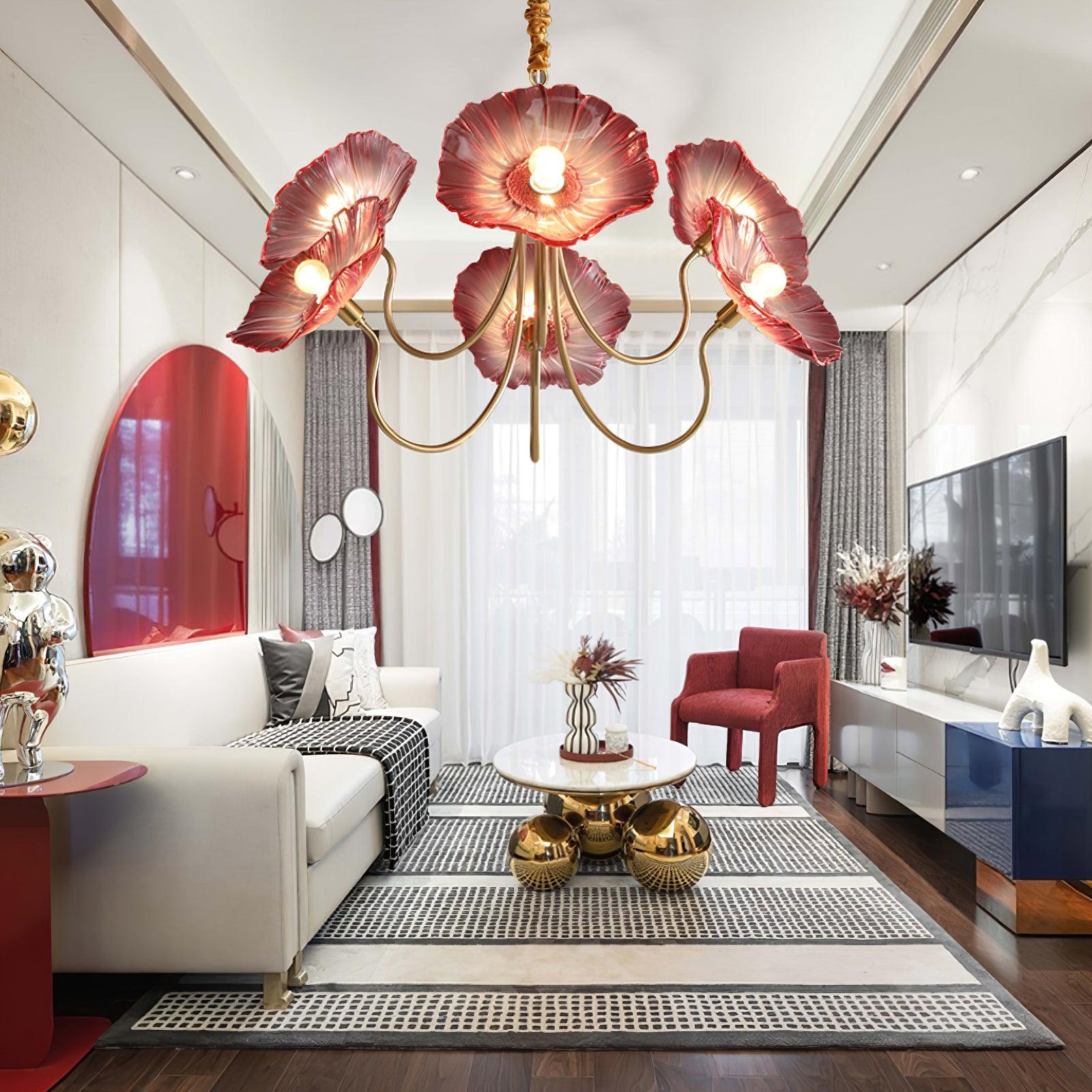 Lotus_Leaf_Glass_Chandelier_13