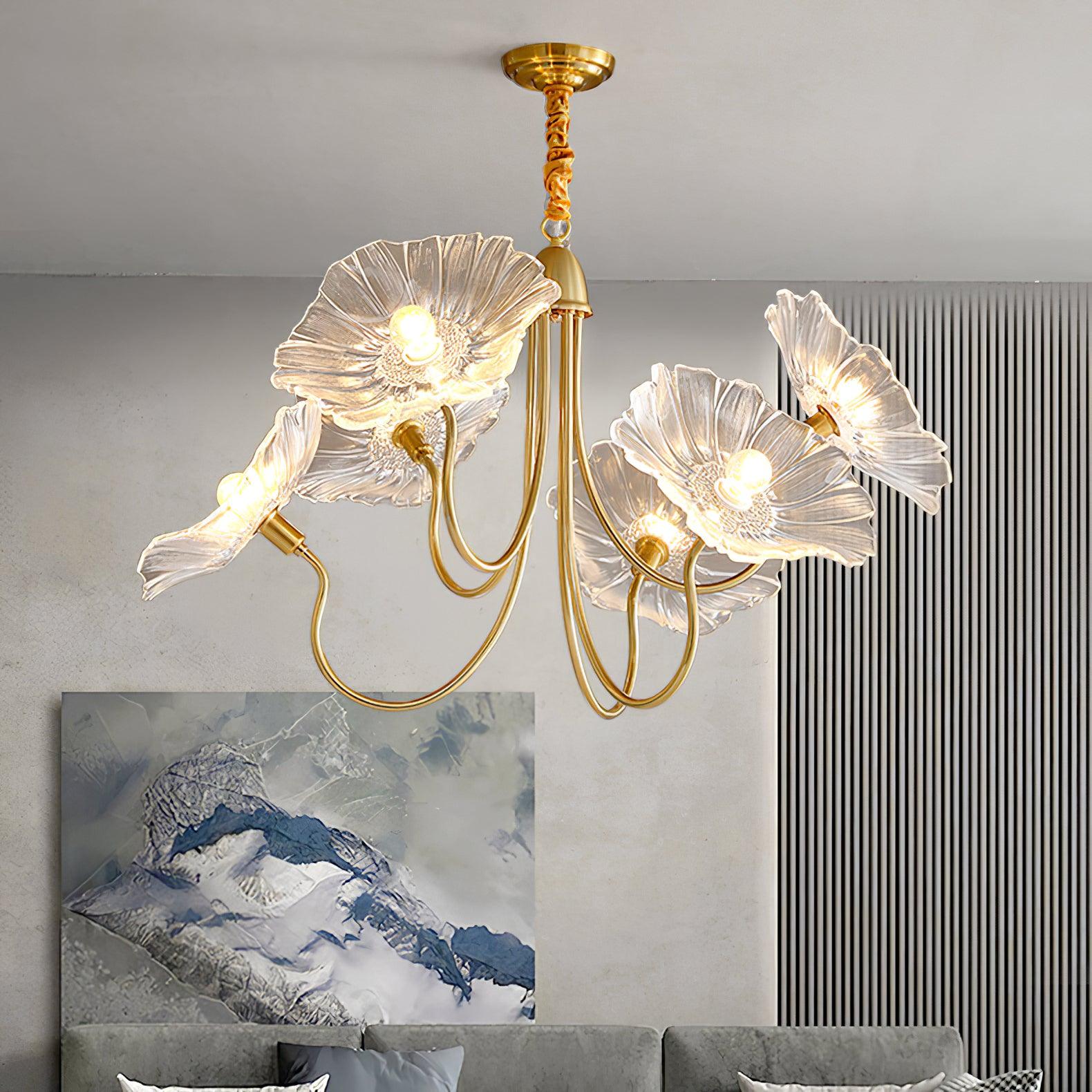 Lotus_Leaf_Glass_Chandelier_4
