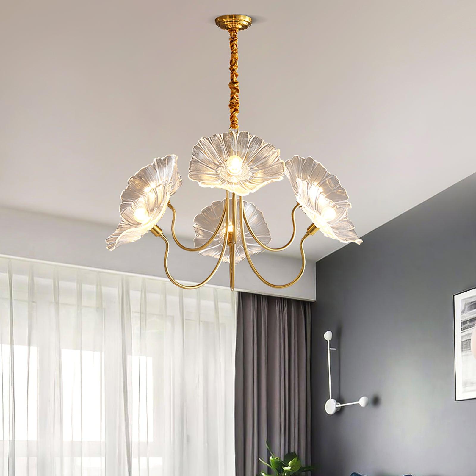 Lotus_Leaf_Glass_Chandelier_5