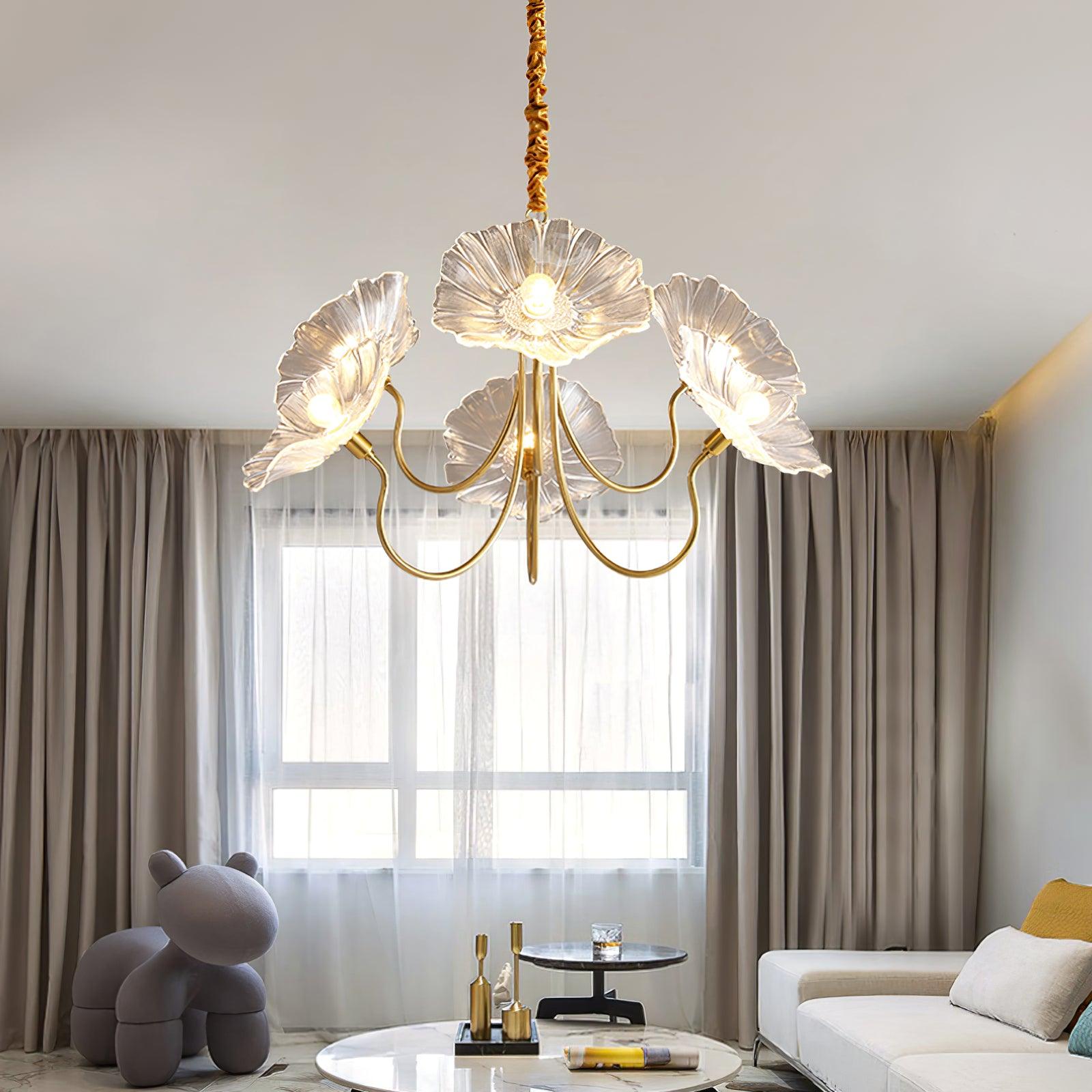 Lotus_Leaf_Glass_Chandelier_9