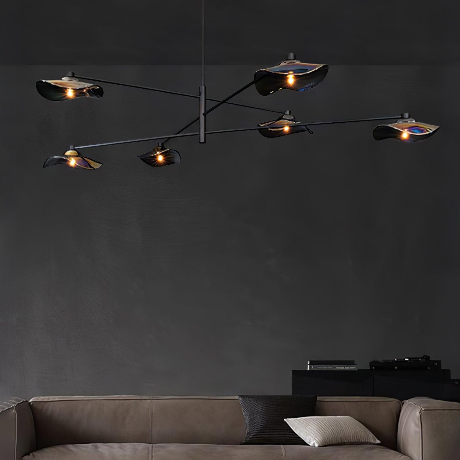 Lotus_Leaves_Glass_Chandelier_6