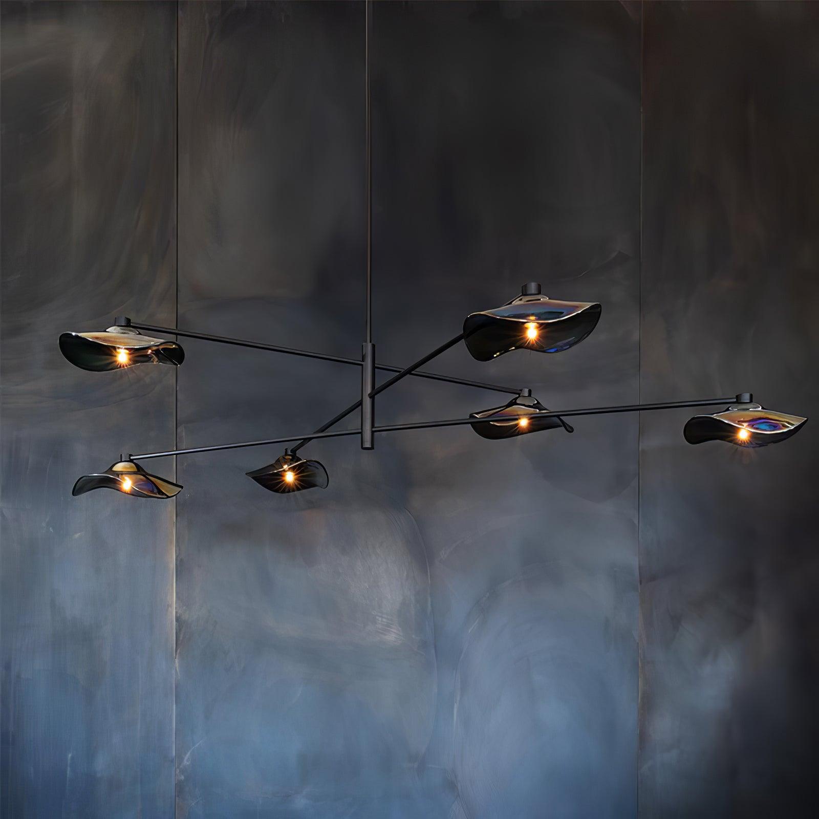 Lotus_Leaves_Glass_Chandelier_8