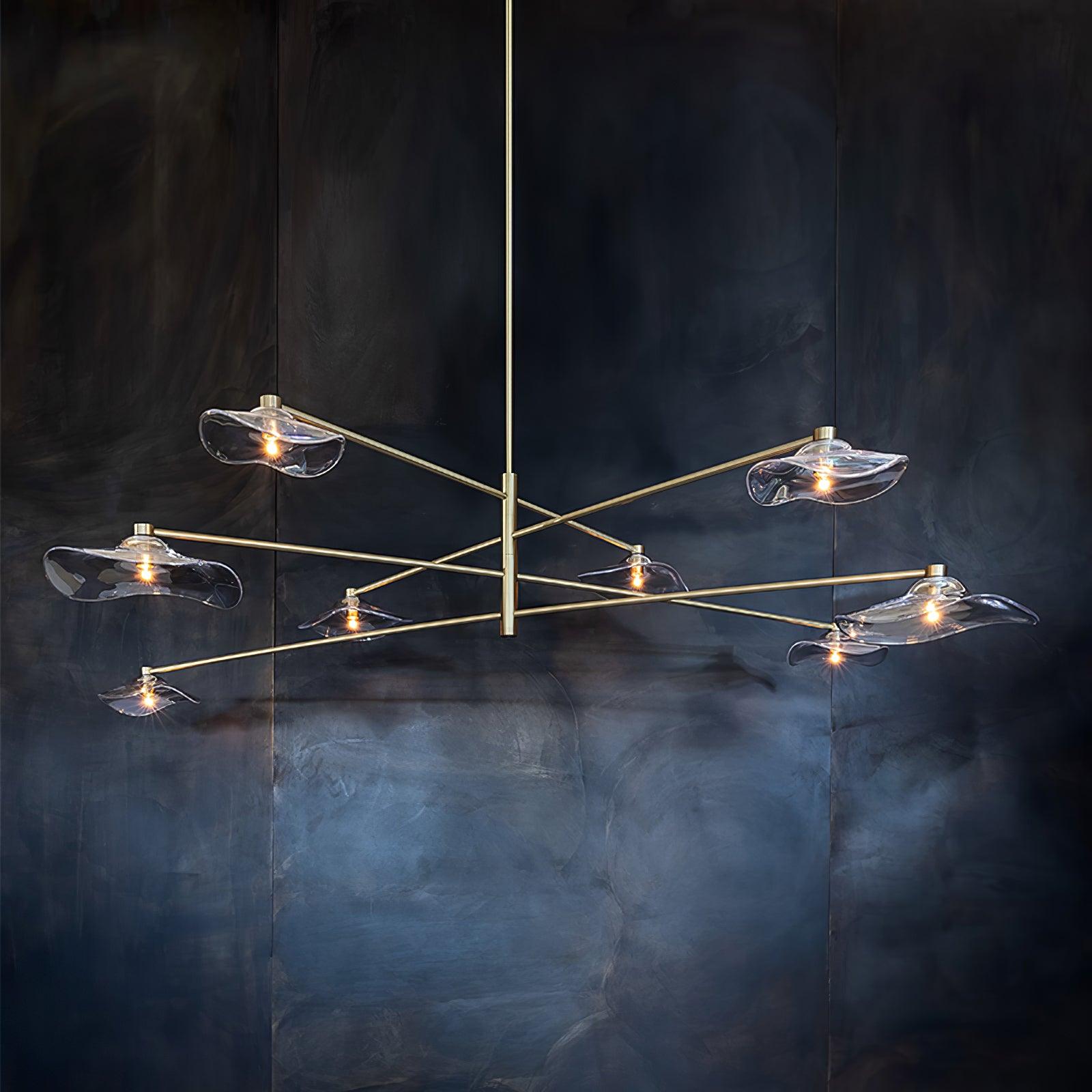 Lotus_Leaves_Glass_Chandelier_9