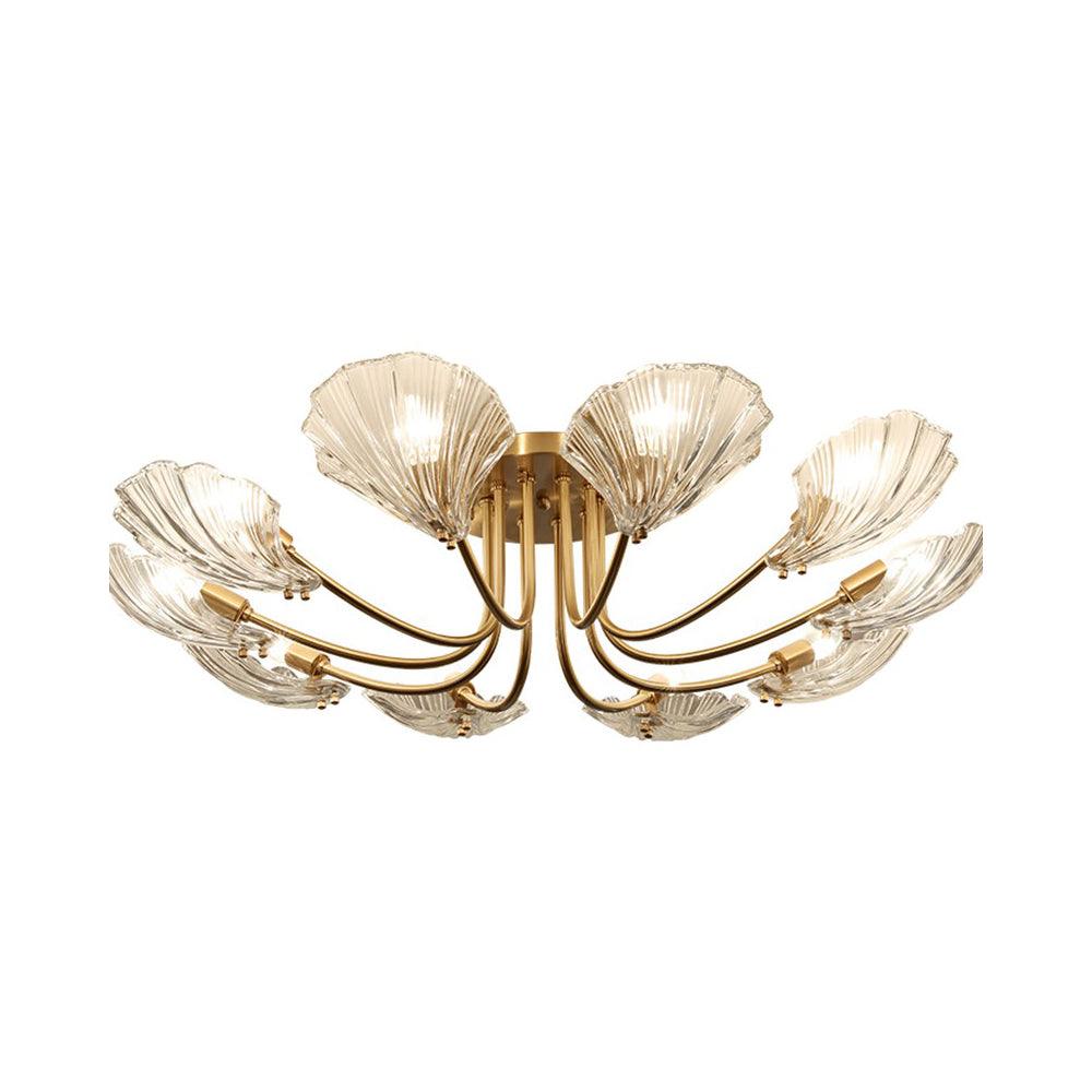 Luxury_Shell_Brass_Ceiling_Lamp_1