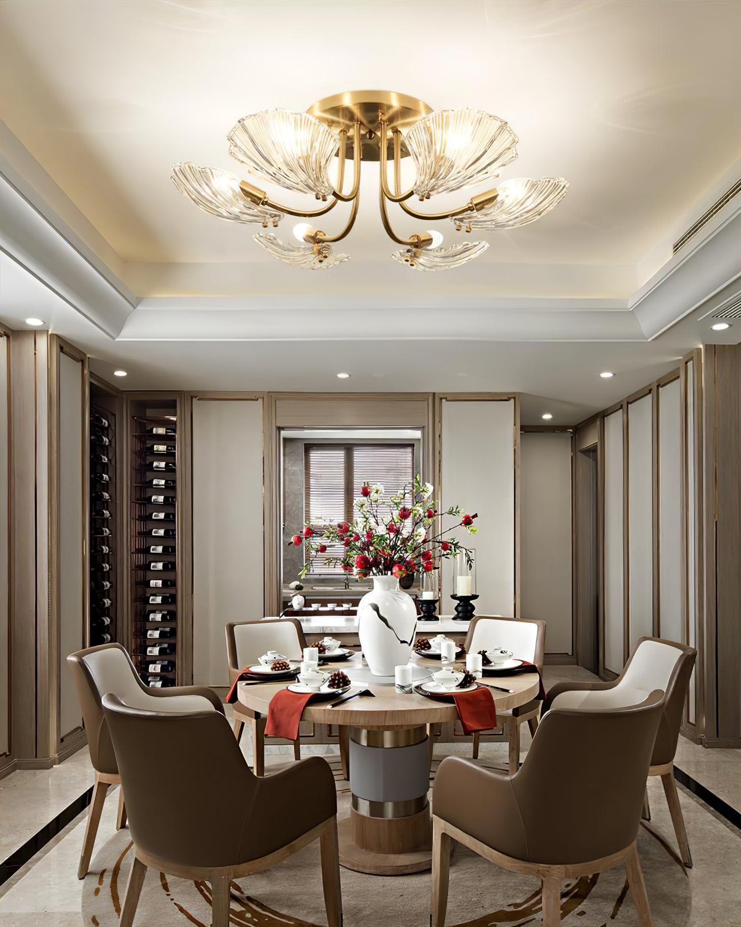 Luxury_Shell_Brass_Ceiling_Lamp_12