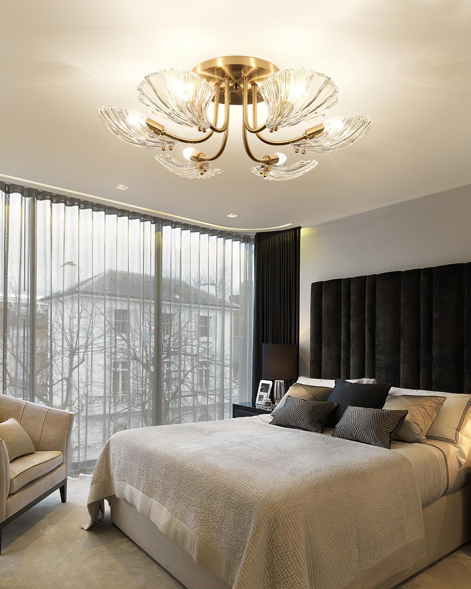 Luxury_Shell_Brass_Ceiling_Lamp_13