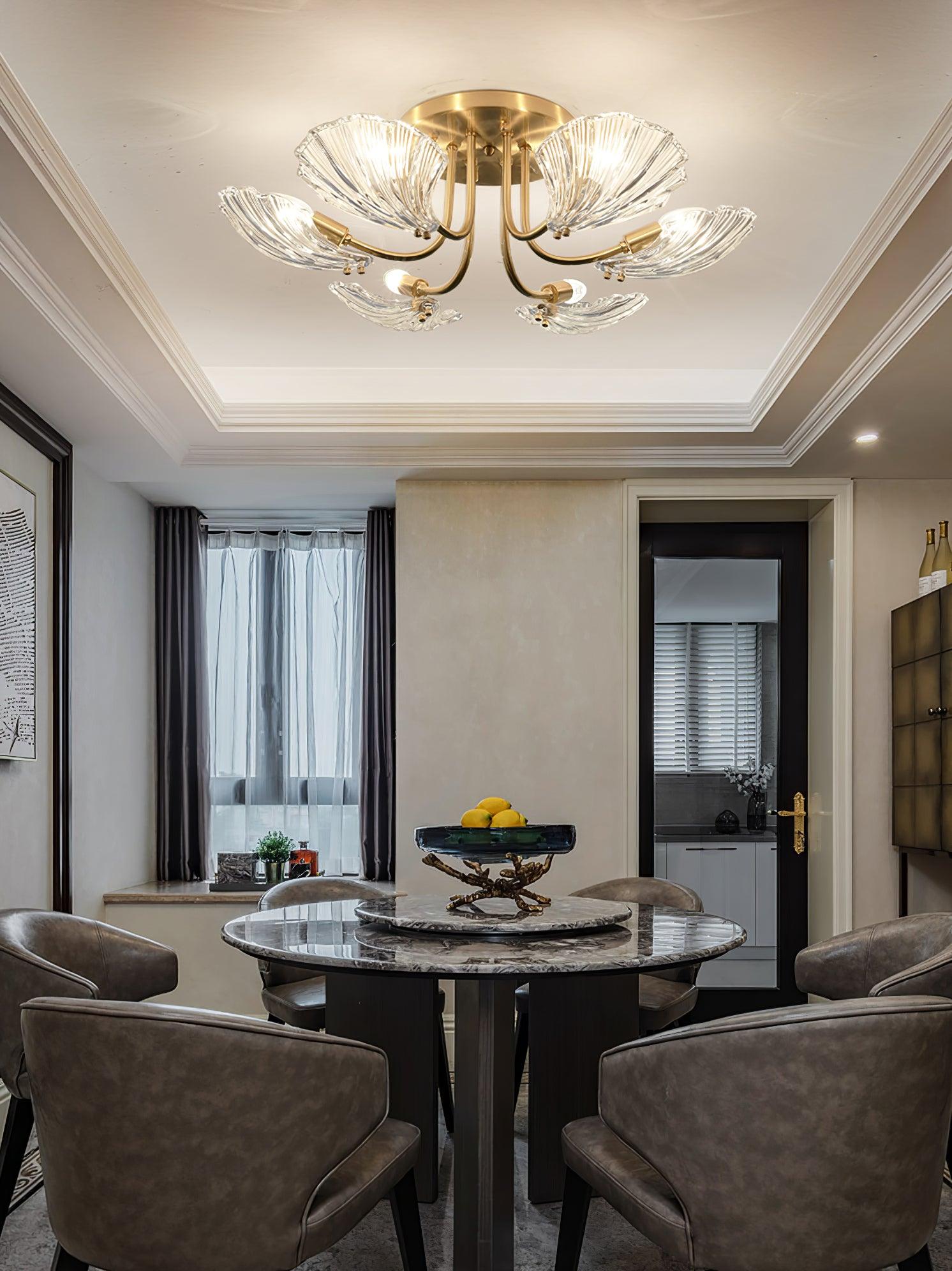 Luxury_Shell_Brass_Ceiling_Lamp_14