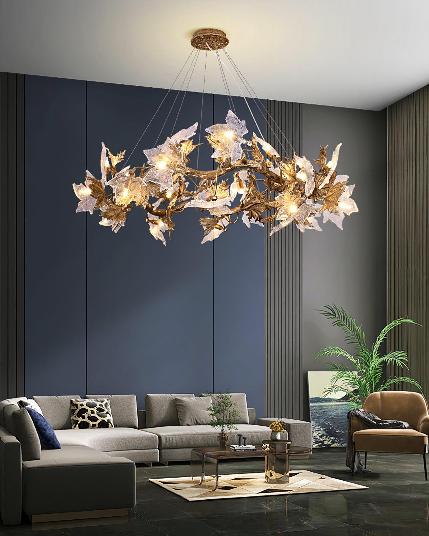 Maple_Leaf_Brass_Chandelier_13