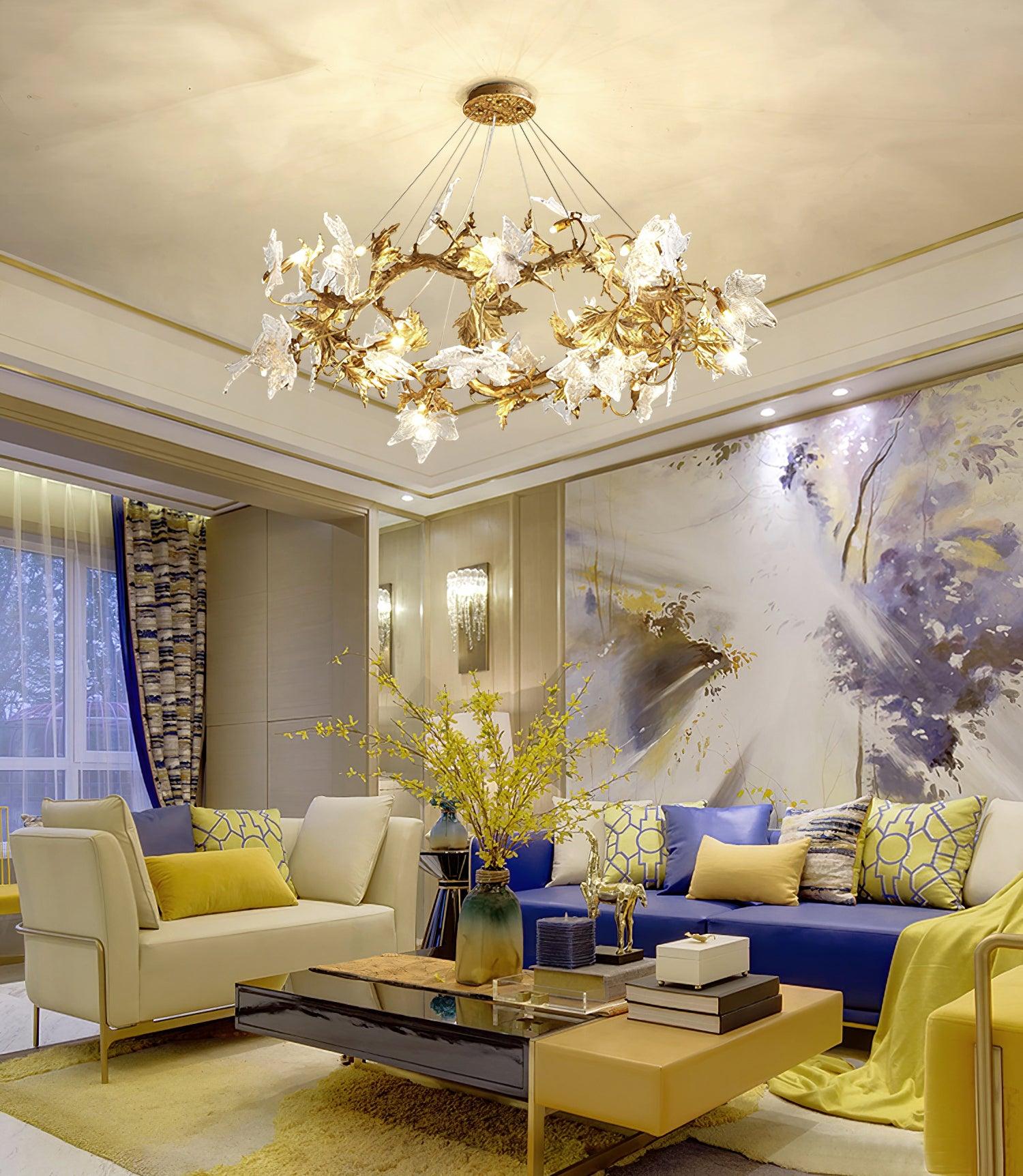 Maple_Leaf_Brass_Chandelier_4