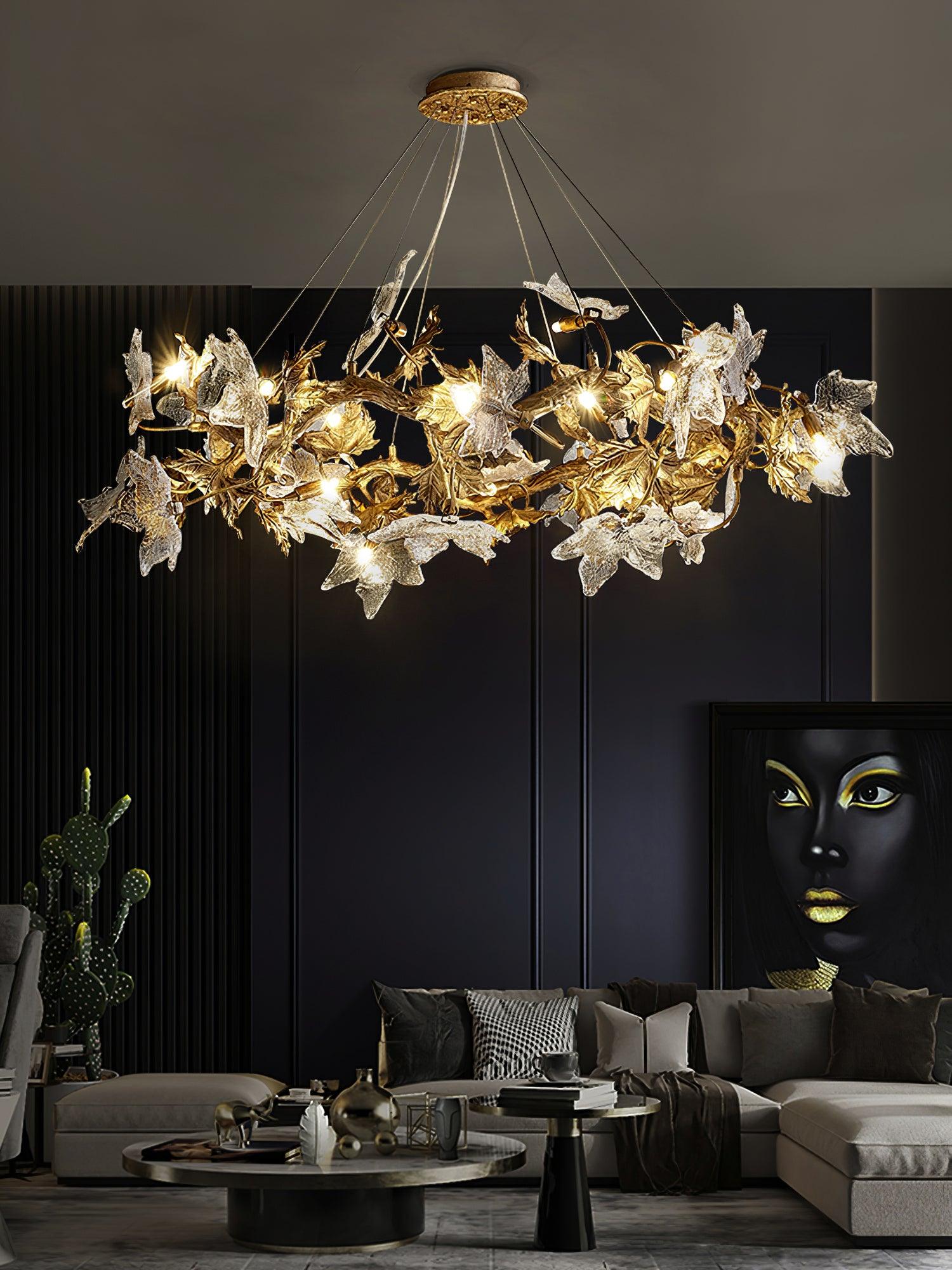 Maple_Leaf_Brass_Chandelier_5