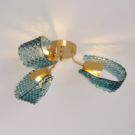 Mocenigo Azure Ceiling Light