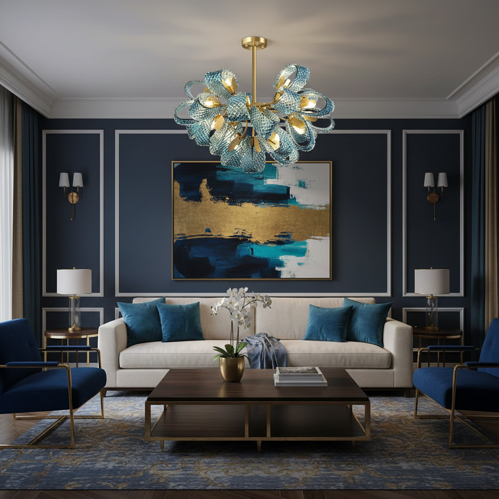Mocenigo_Azure_Chandelier_2