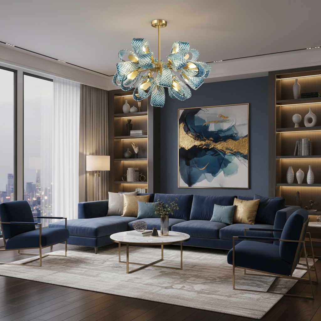 Mocenigo_Azure_Chandelier_4