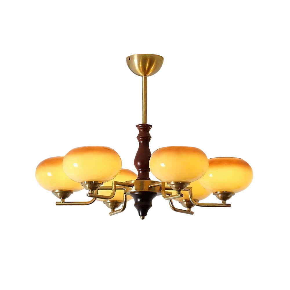 Mooiehome_Gildora_Caramel_Glass_Chandelier_1
