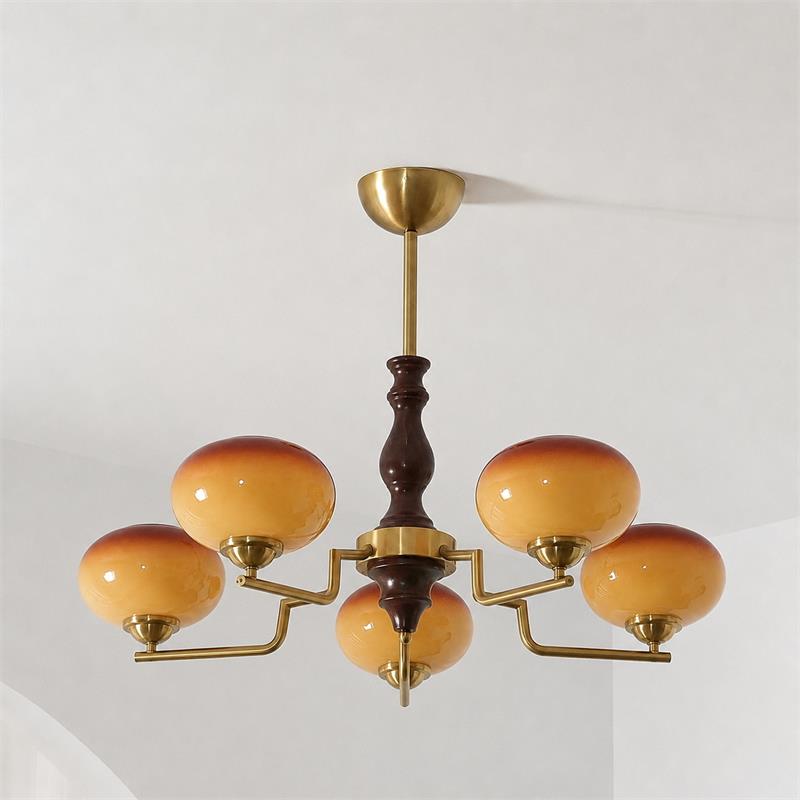 Mooiehome_Gildora_Caramel_Glass_Chandelier_3