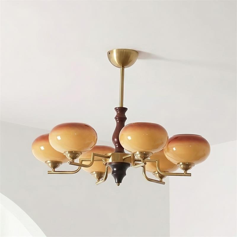 Mooiehome_Gildora_Caramel_Glass_Chandelier_4