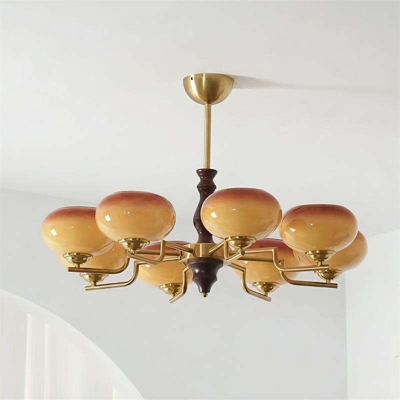 Mooiehome_Gildora_Caramel_Glass_Chandelier_5