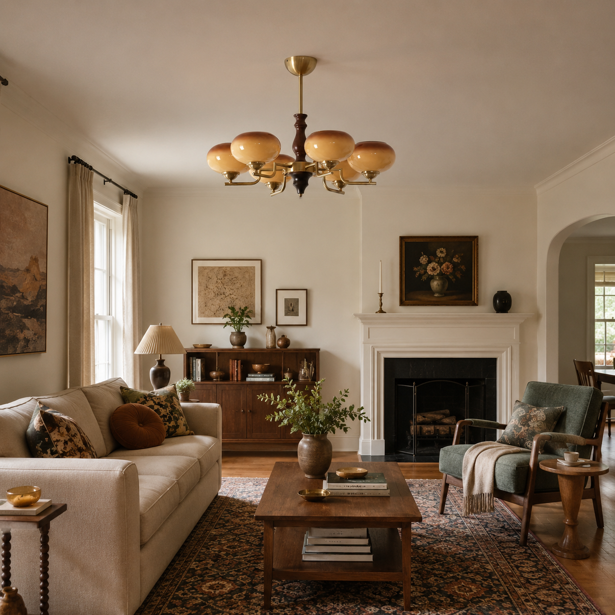 Mooiehome_Gildora_Caramel_Glass_Chandelier_9