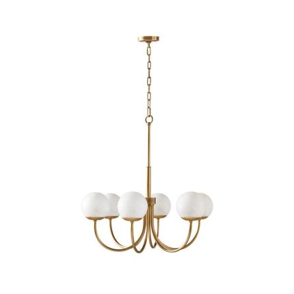 Orillia Glass Chandelier 29.5"