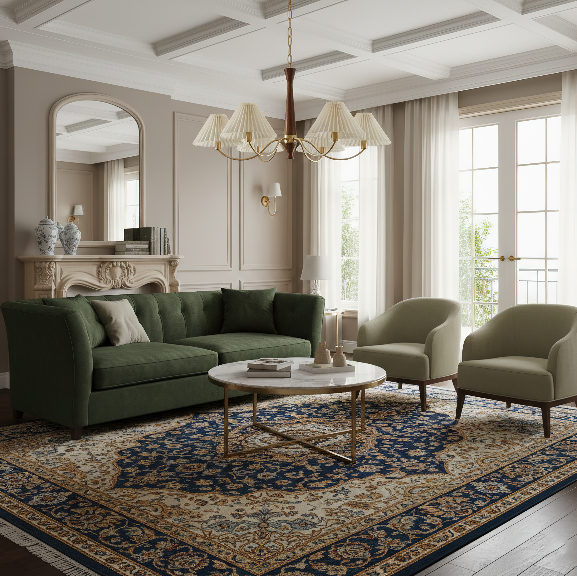 Pleated-Chandelier-106