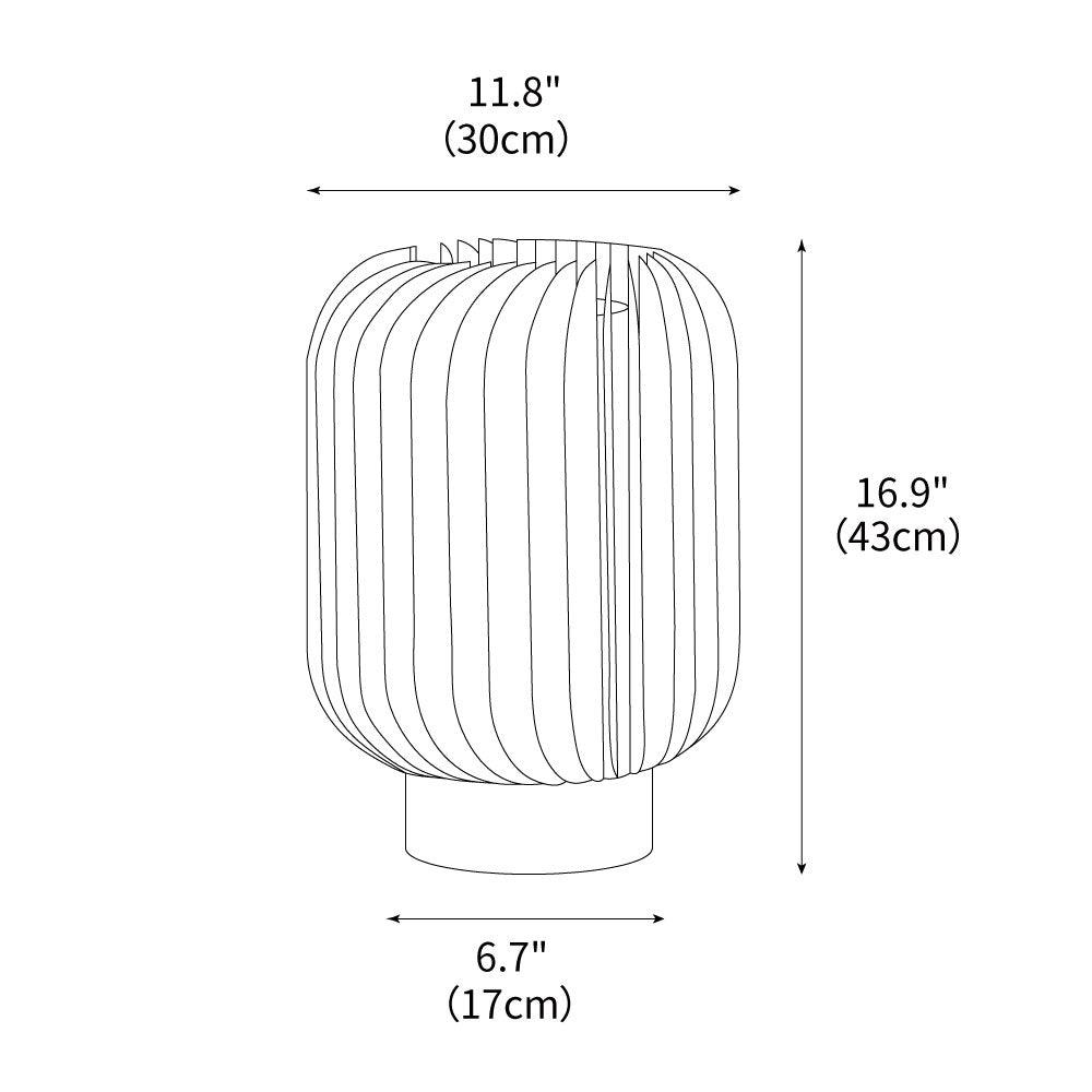 Pleated-Table-Lamp