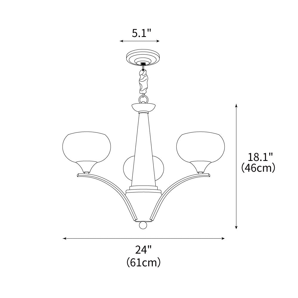 Pointed-Chandelier