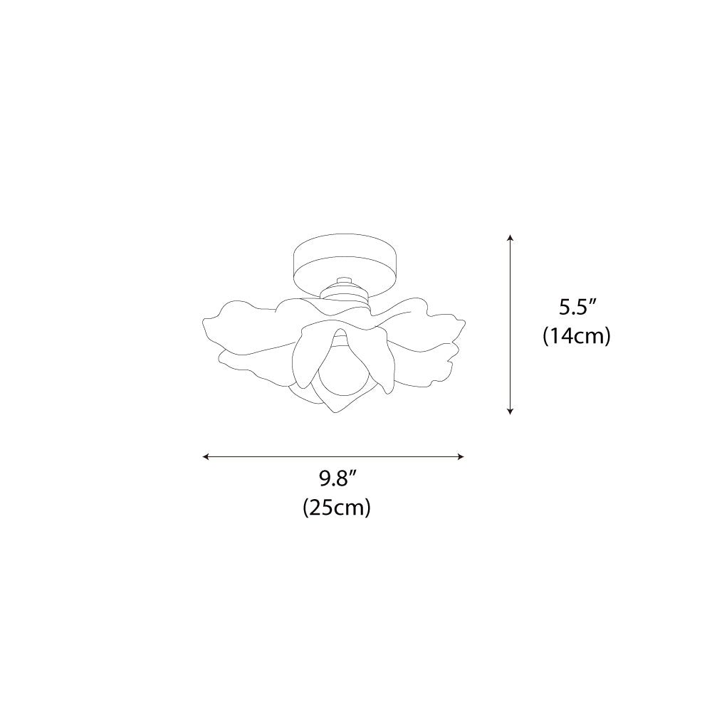 Retro_Petal_Ceiling_Light
