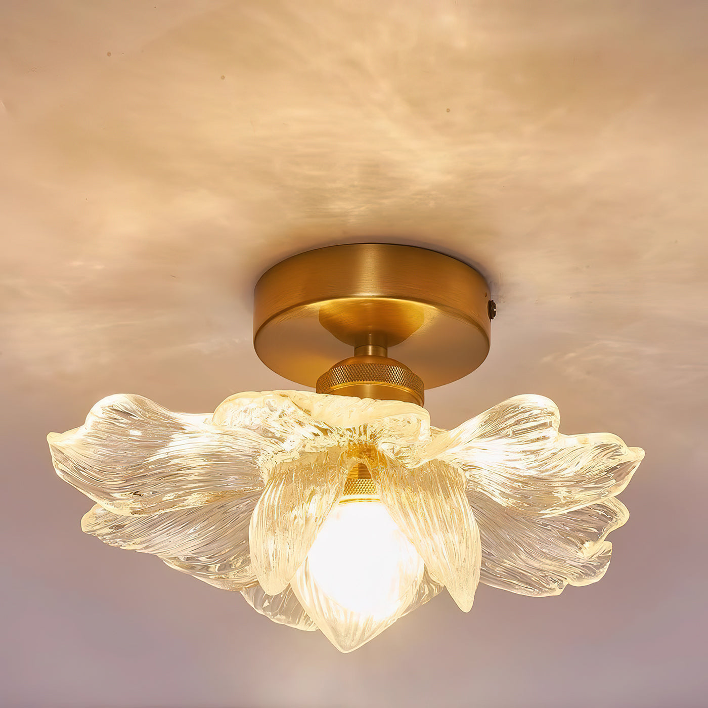Retro_Petal_Ceiling_Light_1