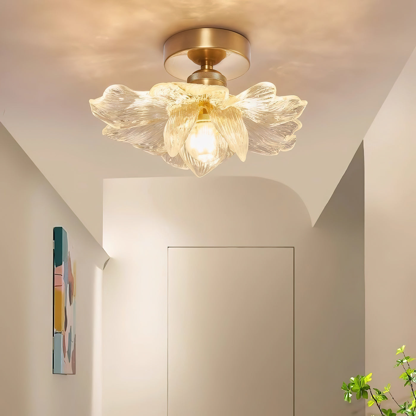 Retro_Petal_Ceiling_Light_2