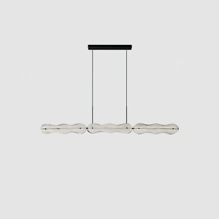 Ripple Glass Bar Chandelier