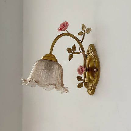 Rosavelle Rose Wall Sconce