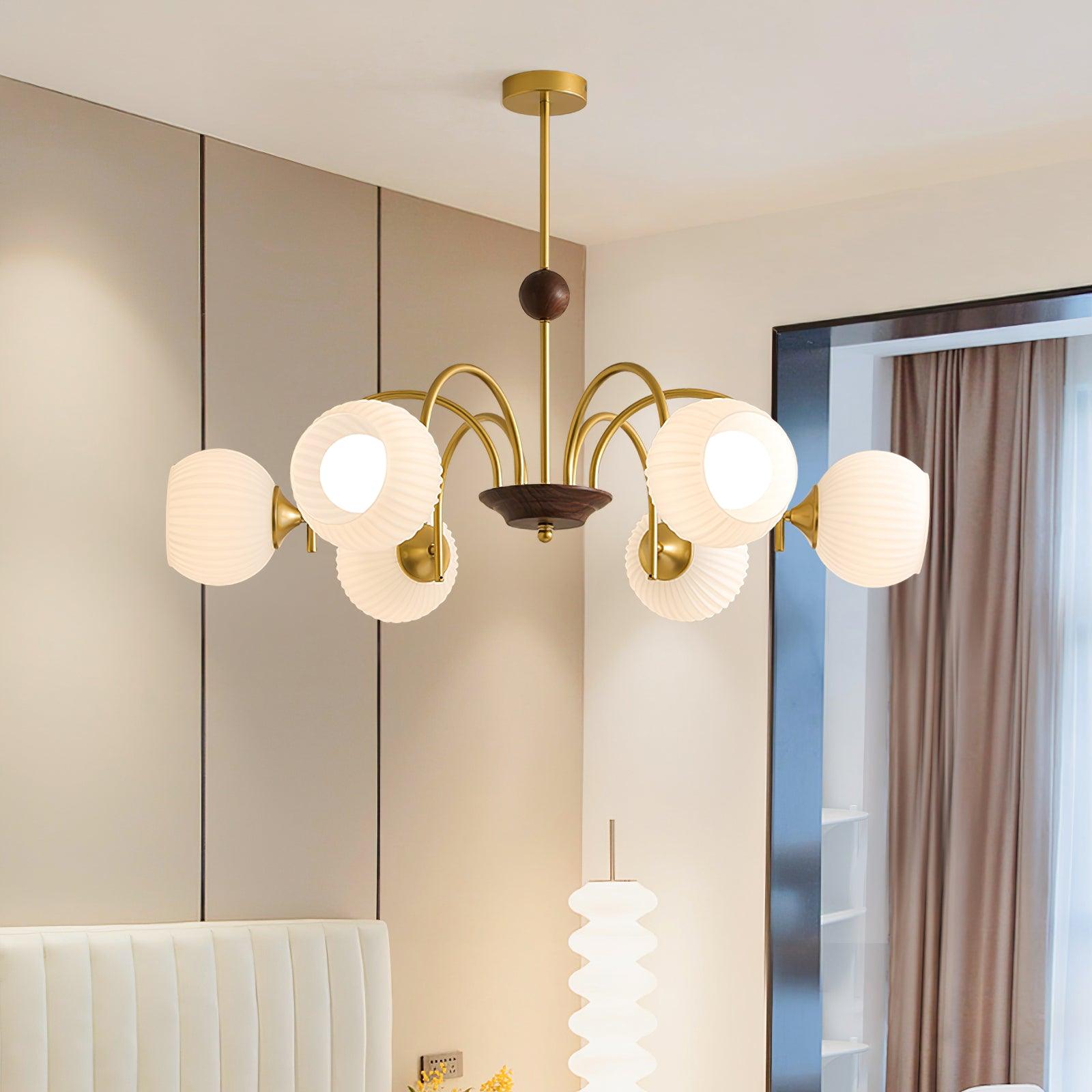 Sculptural_Glass_Ribbed_Chandelier_8