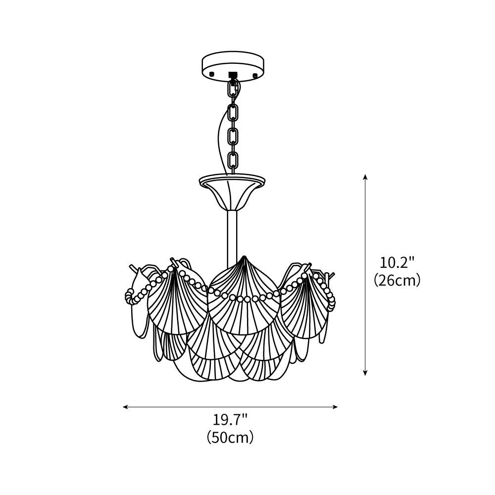 Shell-Pearl-Chandelier