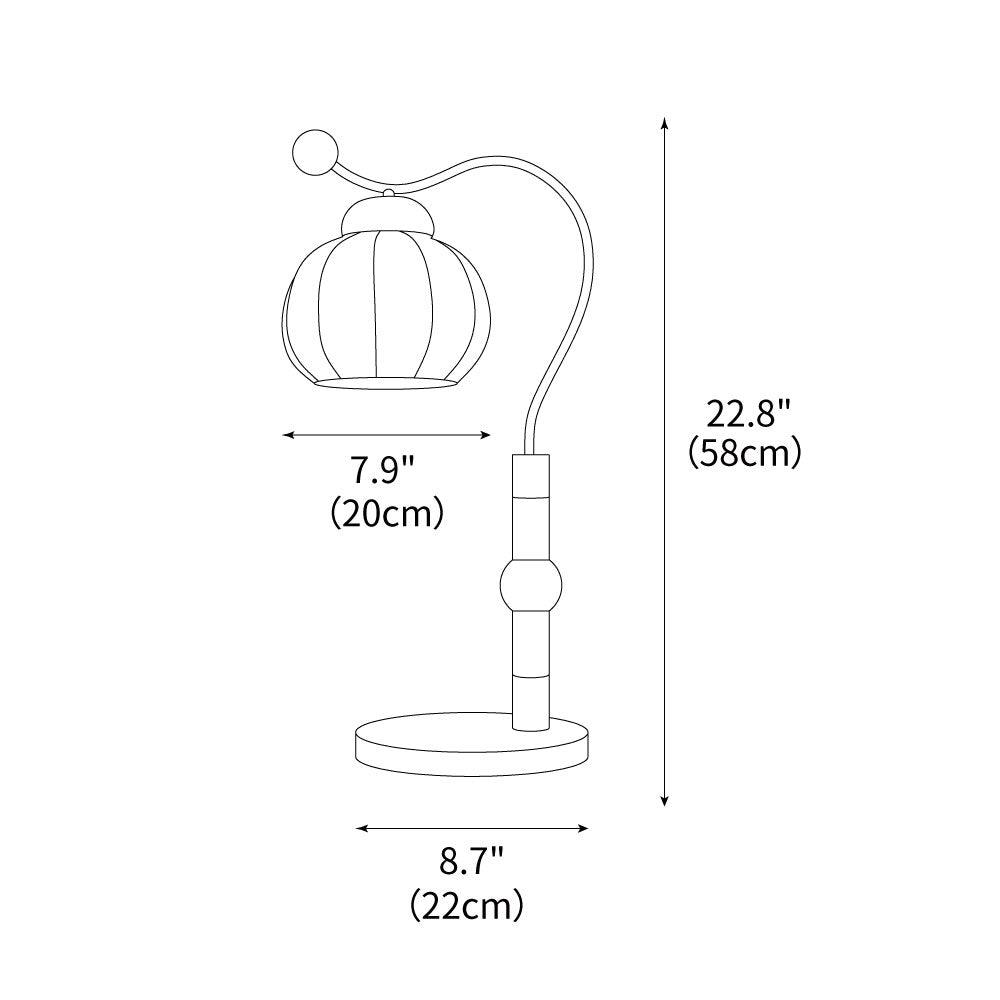 Silk-Globe-Table-Lamp