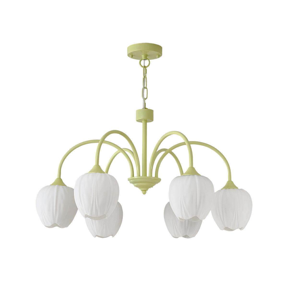 Tulip_Matcha_Chandelier_1