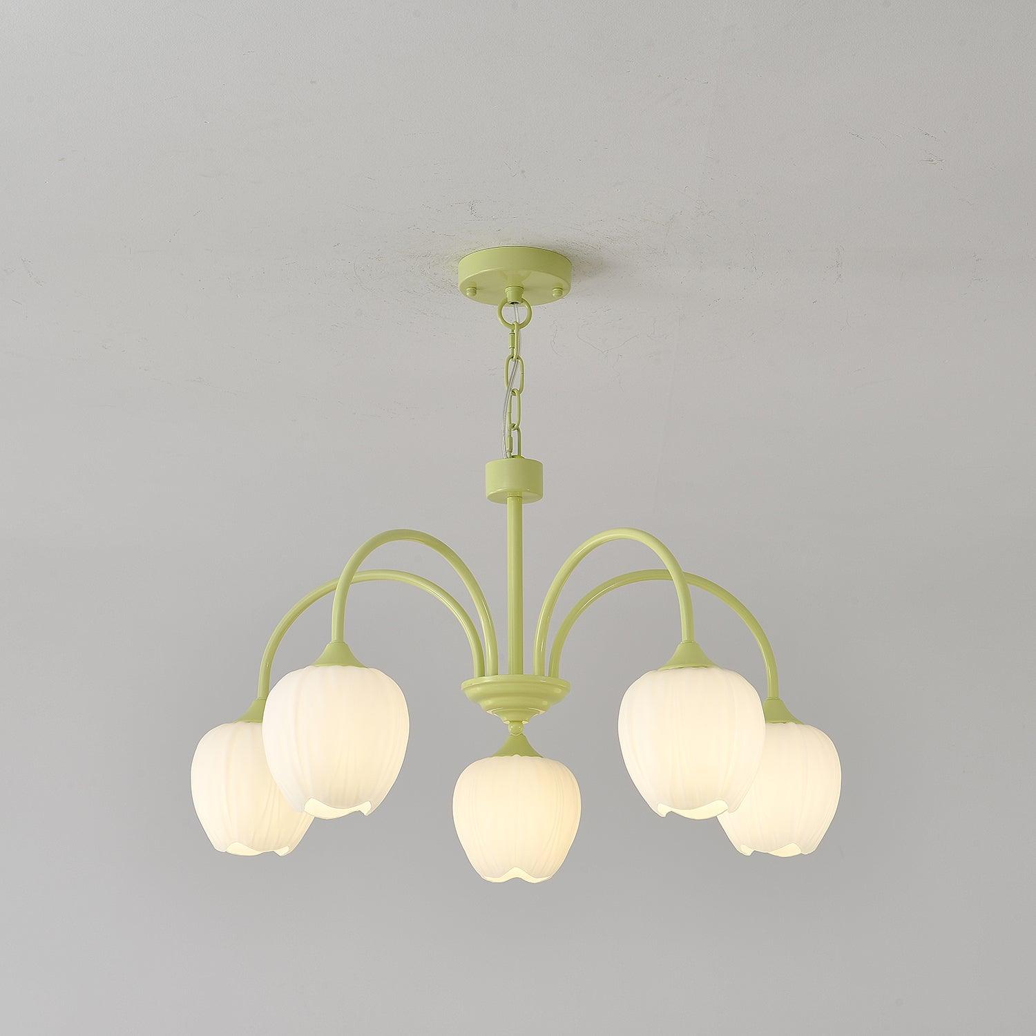Tulip_Matcha_Chandelier_2