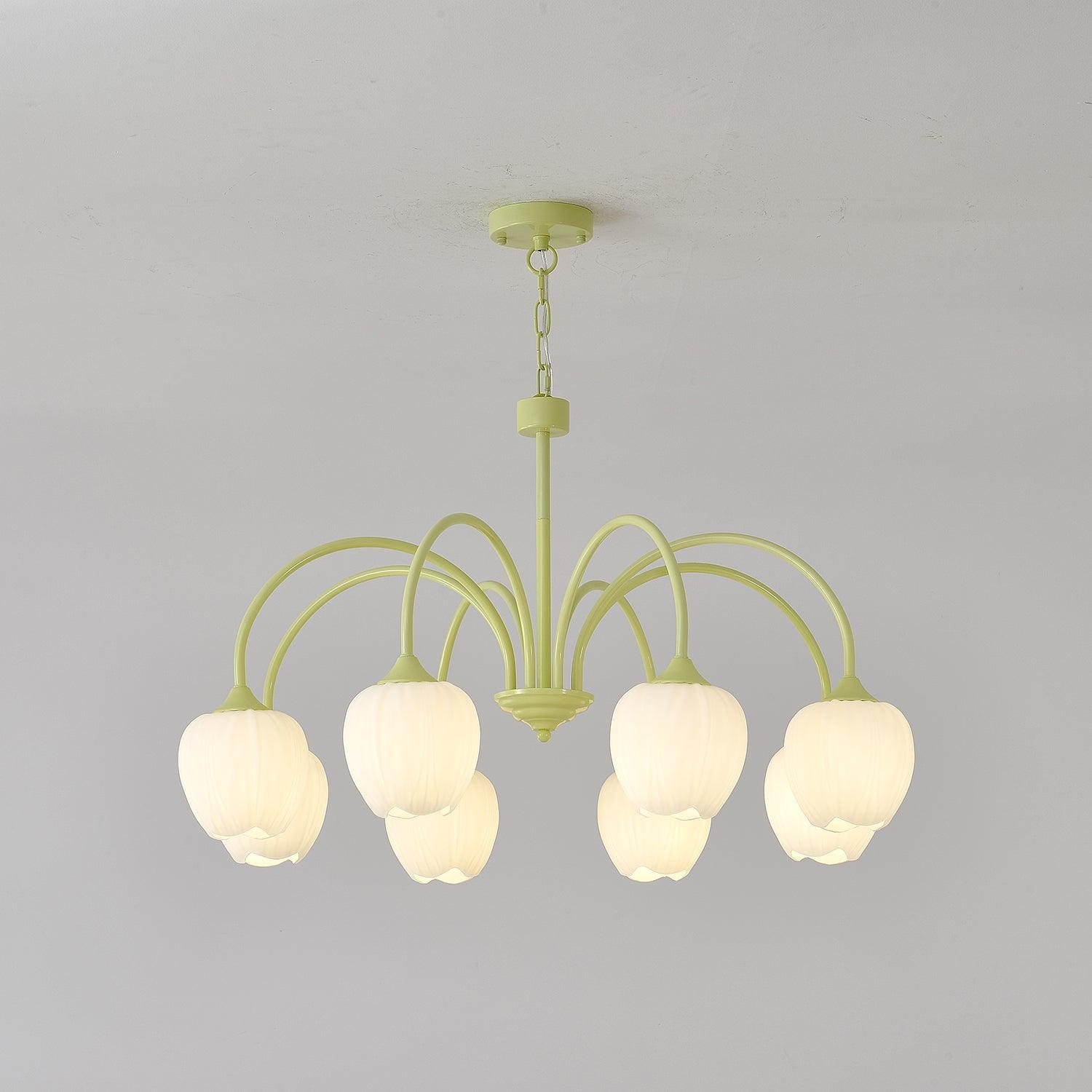 Tulip_Matcha_Chandelier_4