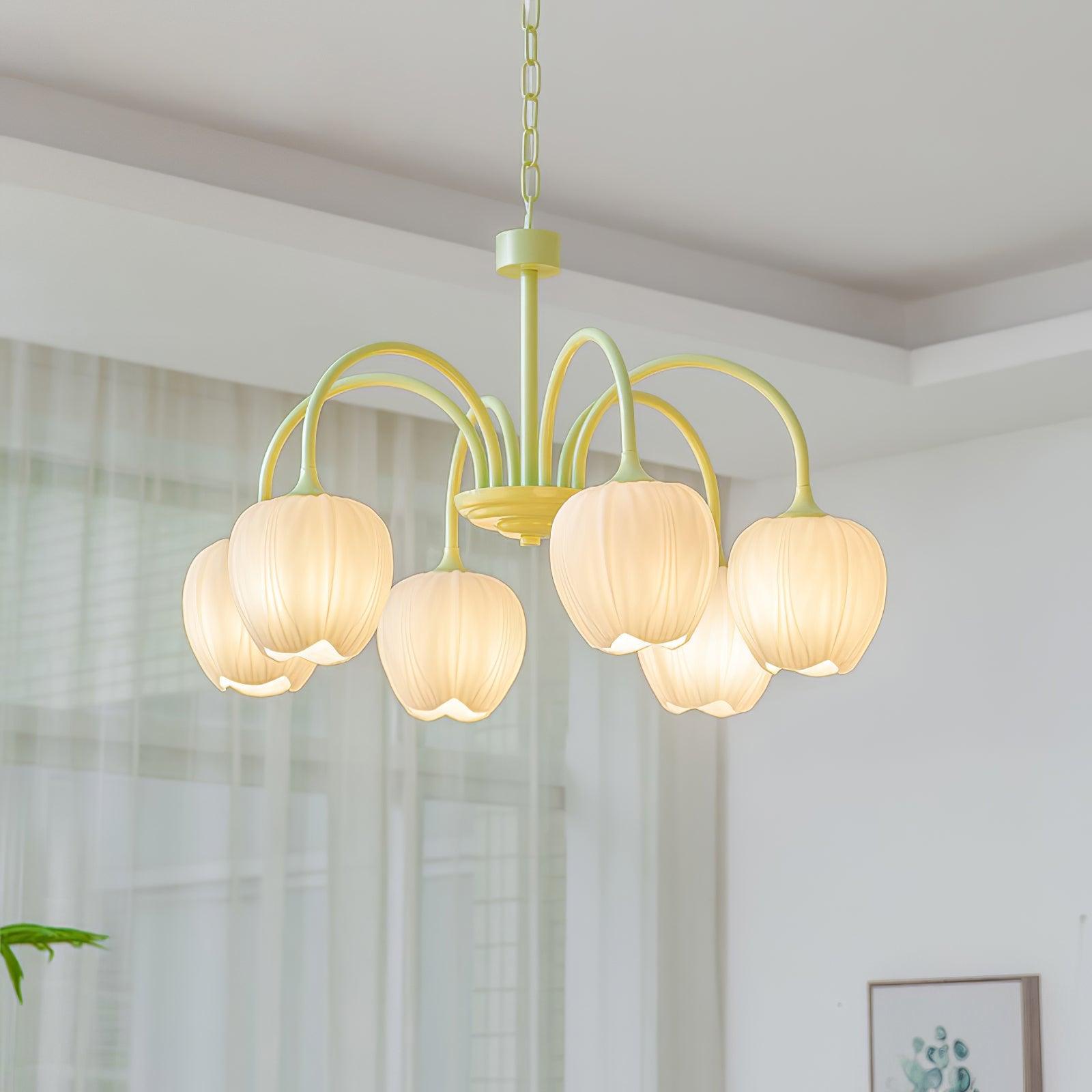 Tulip_Matcha_Chandelier_5