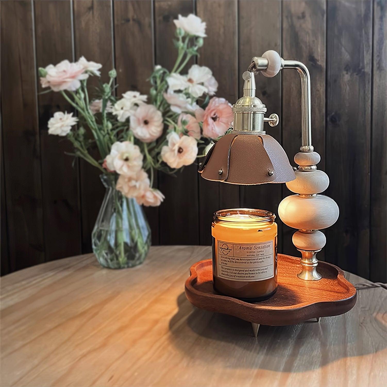 Walnut_Flower_Tray_Table_Lamp_2
