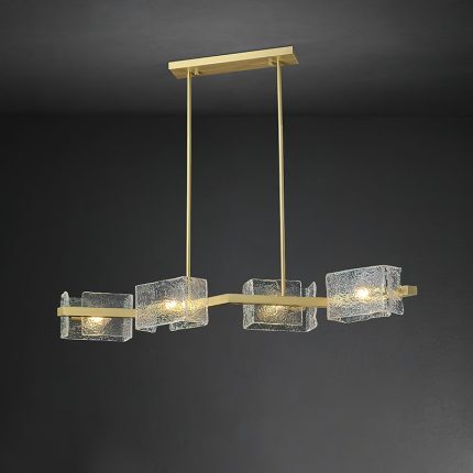 Water Ripple Glass Chandelier